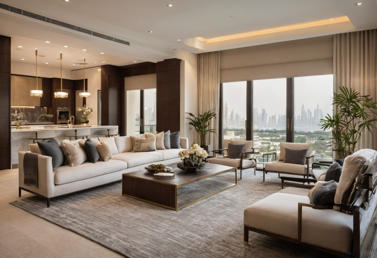 Interior design proposals in the UAE should be compared by fee structure, procurement responsibility, and exclusions shown in a luxury residential interior